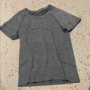 lululemon gray top size 0